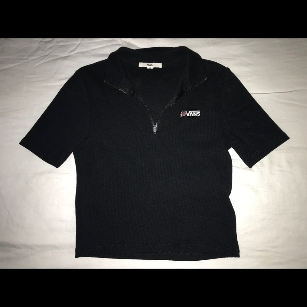 Vans Collared Crop Top